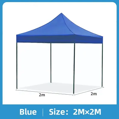 AFAU HEAVY DUTY Tent 3x4.5M/3x3M/2x2M Foldable Retractable Tent water proof coating Adjustable Height (COMPLETE SET) Car tent With Steel Stand Outdoor Tent Canopy Outdoor Garden Tent Advertising Tent CanopyRoofing With Frame Gazebo Outdoor Tent