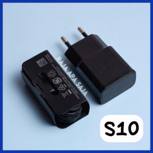Charger SAMSUNG Type C 15W 2A Fast Charging Casan Carger Cajer Ori OEM 15 Watt Original Galaxy A03S A30 A50 A52 A53 A73 A72 Note S8 S9 S10 S8+ Plus
