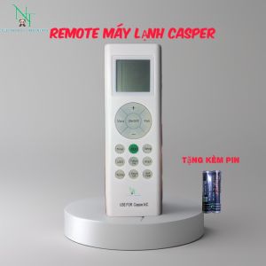 Remote điều khiển máy lạnh điều hòa CASPER . Đồ bấm máy lạnh CASPER . Tặng kèm pin sử dụng