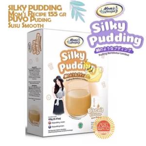 SILKY PUDDING Forisa Moms Recipe Puding Susu Smooth 155 gr BPOM HALAL PUYO