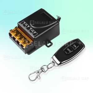 Relay Switch  AC 220 1CH Remote Control Saklar on off /Sakelar Kontrol Jarak Jauh Nirkabel RF 433Mhz 30A 12V  Kontrol Sakelar Jarak Jauh ON /OFF