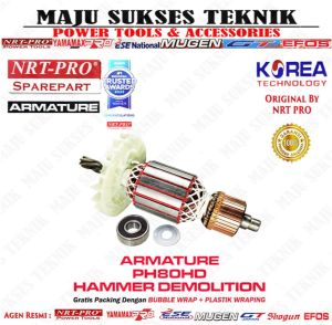 Armature / Angker NRT PRO PH 80 HD Mesin Bor Bobok Beton Jack Hammer Drill Impact Demolition PH80