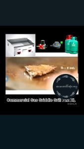 XL Commercial Gas Griddle Grill Stove BBQ Fry RotiCanai Western Burger