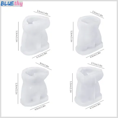 Encouragement Animal Molds Panda Frog Cat Shape Molds Silicone DIY Craft Kit for Resin Plaster Motivational Signs Message Clip Mold