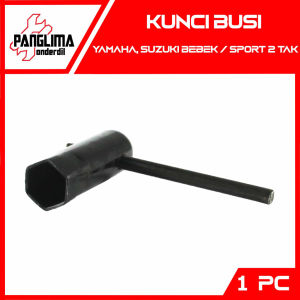 Kunci Busi Motor 21 mm Yamaha-Suzuki Bebek-Sport 2 Tak RX King-RXKing & RXS & RXZ & RGR & TRS & Satria & Tornado & Crystal & Alfa & Force 1 & F1ZR & L2S