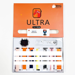 🎁 Original Product + FREE Shipping 🎁 2024 Smart watch Ultra 7 in1 Waterproof 7 Straps Men Women 49MM Bluetooth Call Heart rate Wireless Charging Fitness Bracelet Smartwatch set True screw true buckle WU70