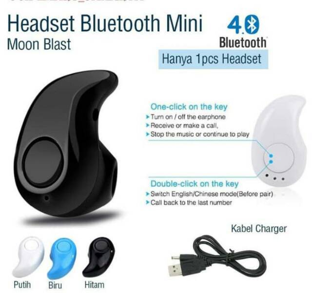 headset bluetooth mini S530 headset bluettooh keong headset