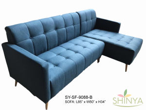 L-shape Fabric Sofa