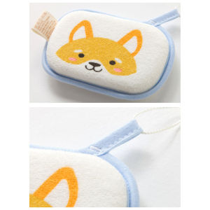 ฟองน้ำ หุ้มผ้าขนหนู นุ่ม อ่อนโยนต่อผิวเด็ก อาบน้ำเด็ก ลายการ์ตูน น่ารัก