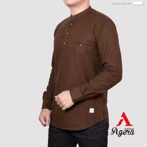 KOKO LENGAN PANJANG AGERA / SAJUAK / KOKO MUSLIM / KEMEJA KOKO / KERAH