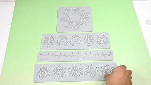 Silicone Lace Mats Christmas Fondants Cake Molds Chocolate Moulds Silicone Sugar Flipping Molds for Handmade Dessert