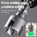 New Upgraded Internal And External Thread Integrated Thread Opener Water Pipe Electric Drill With 46 Points Water Pipe Universal Precision Thread Opener Drill Tool/integrated Precision Threading Drill Tool. 