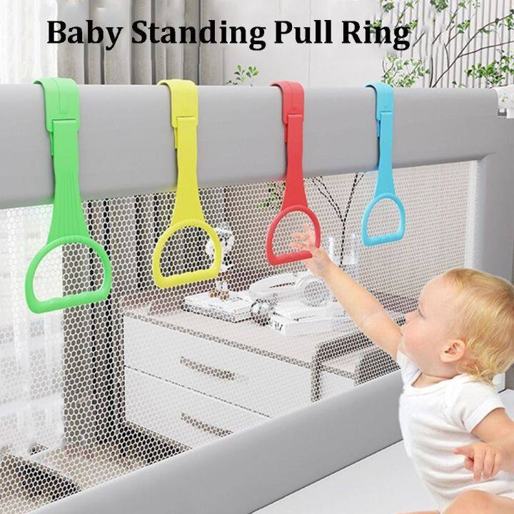 Help Baby Stand Bed Rings Baby Toys Baby Crib Hook For Playpen