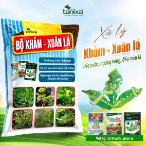 Bộ Khảm-Xoăn Lá-Đọt bunglá mở-Hết xoăn-Ngăn ngừa lây lan-1 bộ pha 50l nước