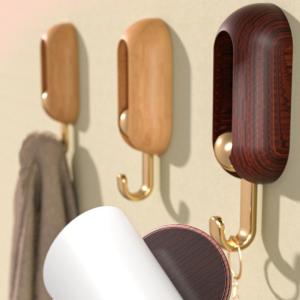 【จัดส่งภายใน 2-3 วัน】 ตะขออเนกประสงค์4ชิ้นตะขอแขวนติดผนังแบบไม่เจาะรูมีกาวแข็งแรงติดผนังรับน้ำหนักได้ไม่ทำเครื่องหมายติดผนัง