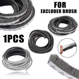 10M Self Adhesive Seal Strip Door Draught Excluder Window Pile Seal Film Door Brush Swal Weather Strip for Door Protector Strip