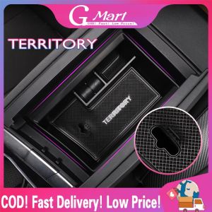 Car Center Console Btorage Box Armrest Box Storage Tray For Ford Territory Auto Interior Tidying Accessories Storage-Box-Territory