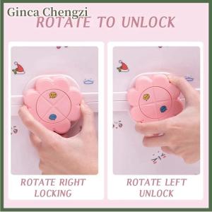 Ginca Xách tay phụ kiện tóc Hộp lưu trữ bé Đầu dây kẹp tóc ban nhạc cao su mặc quần áo đồ trang sức trường hợp phòng ngủ Organizer