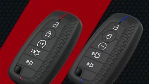 Kail Smart Key Silicone Case Cover for Ford Taurus Explorer Mustang Escape Auto Accessories 4Y1Z7