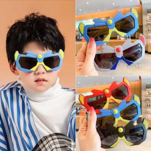 Transformers Kids Sunglasses UV Protection Fashion Polarized Sunshade Ultraviolet-proof Outdoors Sandbeach Childrens Sunglasses