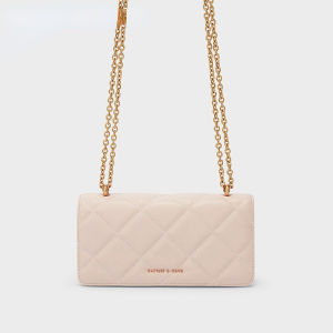 CHARLES & KElTH CK6-10680924 rhombus chain shoulder bag