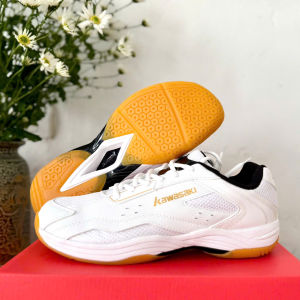 Giày pickleball cầu lông bóng chuyền Kawasaki 32023 Trắng