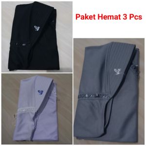 PAKET HEMAT 3 Pcs Hijab Instan Pita Renda ASRI Anak Sekolah TK SD SMP SMA Remaja Dewasa