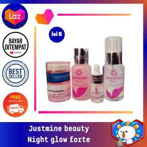 PAKET NIGHT GLOW FORTE/KLINIK justmine beauty skincare