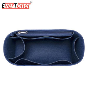 EverToner Women Felt Insert Bag Makeup Cosmetic Bags Travel Inner Purse Handbag Storage Organizer Tote For Longchamp