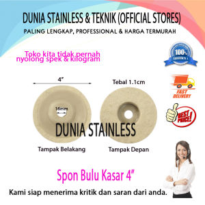 Spon Bulu Kasar 4"