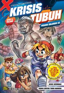 X-VENTURE DUNIA HAIWAN EDISI KHAS AK01-06 PERANG DALAMAN 03:OTAK&TULANG - KADOKAWA GEMPAK STARZ - KOMIK