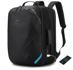 "Local Stock" Travel Carry-On Backpack Expandable Extra Large 45L Flight Backpack 17.3-Inch Laptop with USB Charging Port Waterproof Business Backpack for Men and Women Travel
