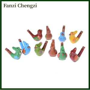 Fanzi 1PCS hand-painted musical whistle water birds whistle