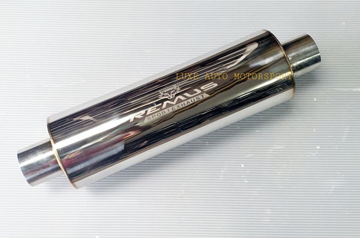 Bullet Remus Stainless Steel Car Exhaust Center Bullet twist 2”/2.5”
