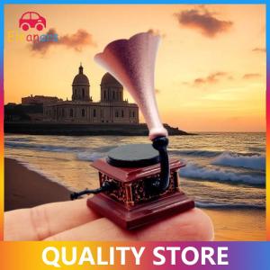 [Eleanor] Dollhouse Vintage phonograph thu nhỏ Mô hình phòng khách phụ kiện của Nhà búp bê trang trí trẻ em giả vờ chơi đồ chơi đồ trang trí quà tặng