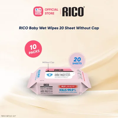 (Bundle Package) RICO Wet Wipes Rico Baby Wet Wipes Baby Wet Tissue Rico