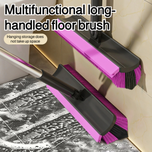 Bathroom Floor Brush New Upgrade Long Handle Crevice Cleaning Brush Multifunctional Bathroom Brush