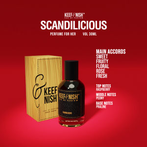 PERFUME PARFUM EDP MINYAK WANGI KEEF & NISH SCANDILICIOUS
