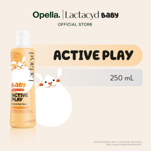Lactacyd Baby Active Play Anti-Bacterial 2in1 Body Wash Cleanser and Hair Shampoo 250mL