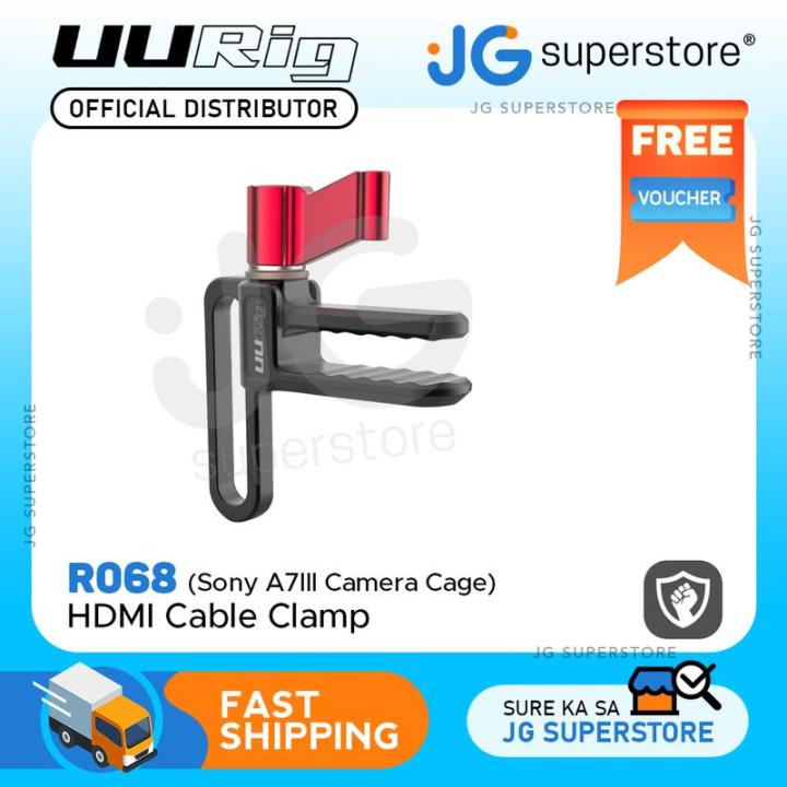 UURig by Ulanzi R068 Universal HDMI Cable Clip Clamp for Sony