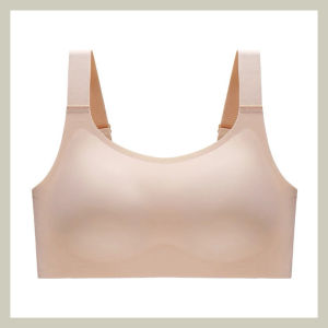 【OFFICIAL】 Plus Size Seamless Bra Makes Large Busts Look Smaller C-F Cup Plus Size Bra With Side Support And Anti-Sagging Womens Plus Size Seamless Bra With Double Stable Support Lift Up Breast