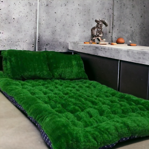 Anyar- Free 2 Bantal - Kasur simple nyaman - Kasur Bulu Rasfur Gender bahan daswol premium Empuk Tebal - kasur santai ukuran 110x160
