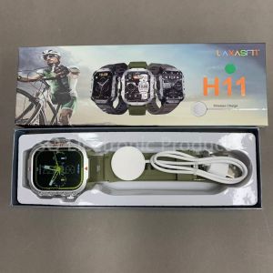 laza New H11 Smart Watch Flashlight Illumination 1.96-inch Screen Supports Sports Heart Rate Bluetooth Call Information Reminder and Other Functions智能手表H11