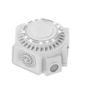 NOBLELYN Plastic Ultrasonic Pest Repeller Eco-Friendly Plug-in Rodent Repellent Durable Safe Rodent Repellent Device Indoor Use