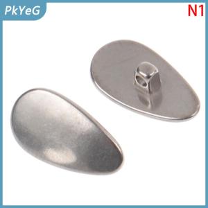 PkYeG 1 Cặp Miếng đệm mũi Titan Giọt Nước Mắt vít trong cho kính chống trượt người lưu giữ
