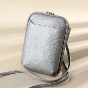 Womens Small Crossbody Bags Women Soft Leather Shoulder Messenger Bag Designer Ladies Cell Phone Pocket Purse Simple Handbag2026
