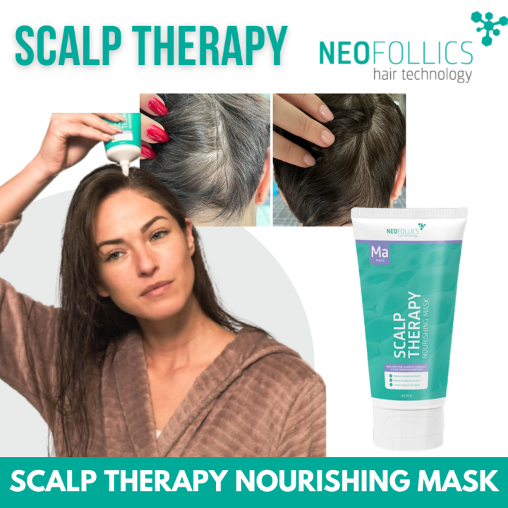 Neofollics Scalp Therapy Nourishing Mask for Dandruff, Flakes, Itchy