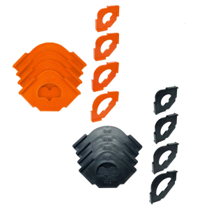 4pcs Plastic Woodworking Positioning Radius Jigs Locator Set for Fast and Accurate Rounded Corner and Edges Trimming