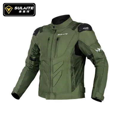 SULAITE Motorcycle Jacket-Dual Sport Motorcycle Jacket Men-Motorcycle Jacket with Armor-Dirt Bike Riding Jackets