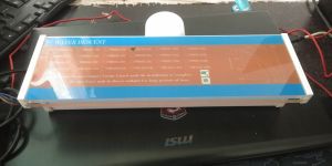 Heavy Duty Water Descent Falls with Lights for Swimming Pool/Feature